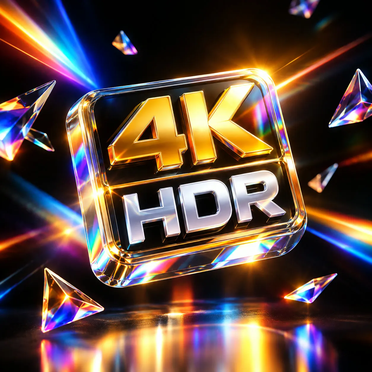 4K HDR crystal clear video